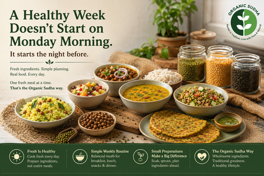A Healthy Week Starts Before Monday: Simple Habits for Fresh, Nutritious Meals Every Day