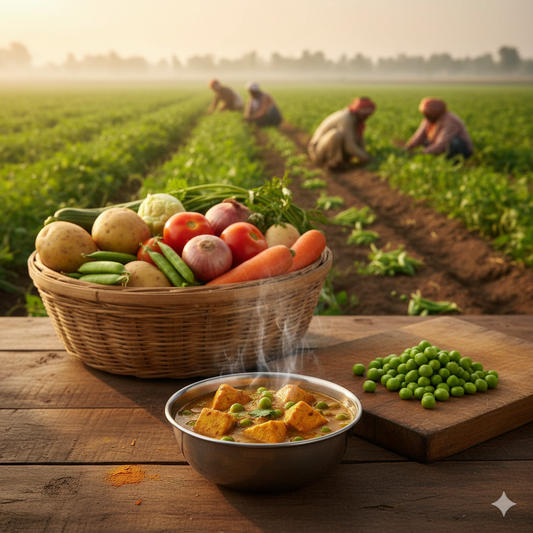 This Season, Matar Is Everywhere: The Journey of Green Peas from Farm to Plate