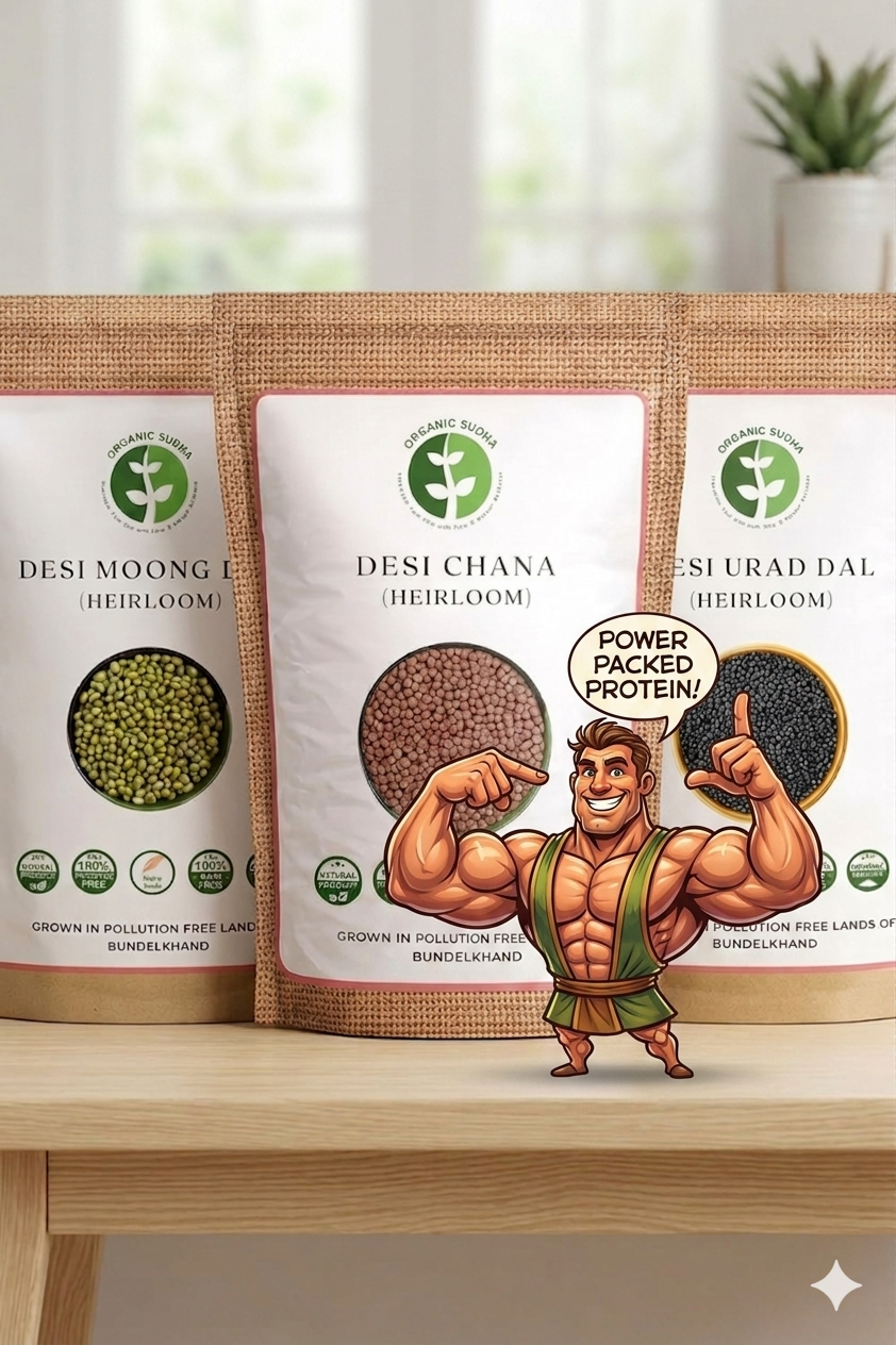 Protein Pack (3kg) – Desi Dal Combo