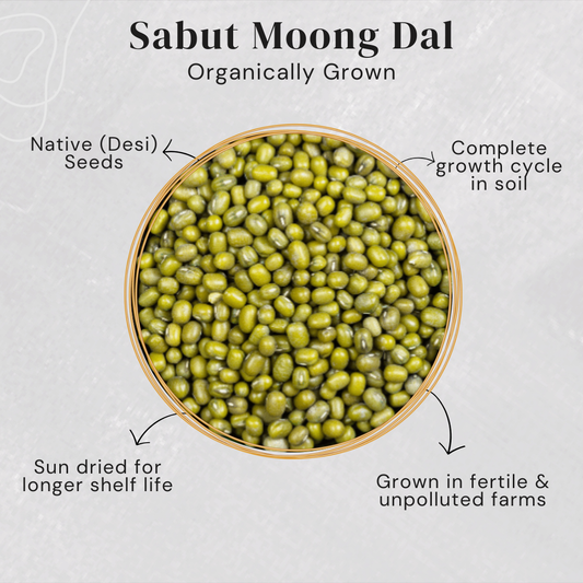 Desi Sabut Moong dal